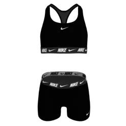 Swimsuits>Nike Raceback Bikini Shorts Set8-16y Black