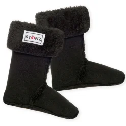 Accessories|Accessories>Stonz Rain Boot Liners Sizes 4-2 Black