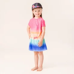 Discount Rainbow Beach Dress 2-14 Kids Swimsuits