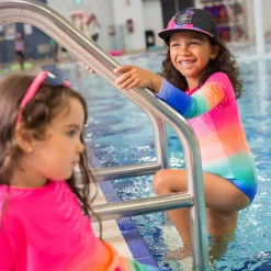 Rainbow Uv Ls Swimsuit 2-14 Kids Swimsuits