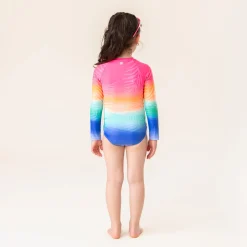 Rainbow Uv Ls Swimsuit 2-14 Kids Swimsuits