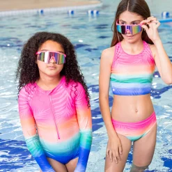 Rainbow Uv Ls Swimsuit 2-14 Kids Swimsuits
