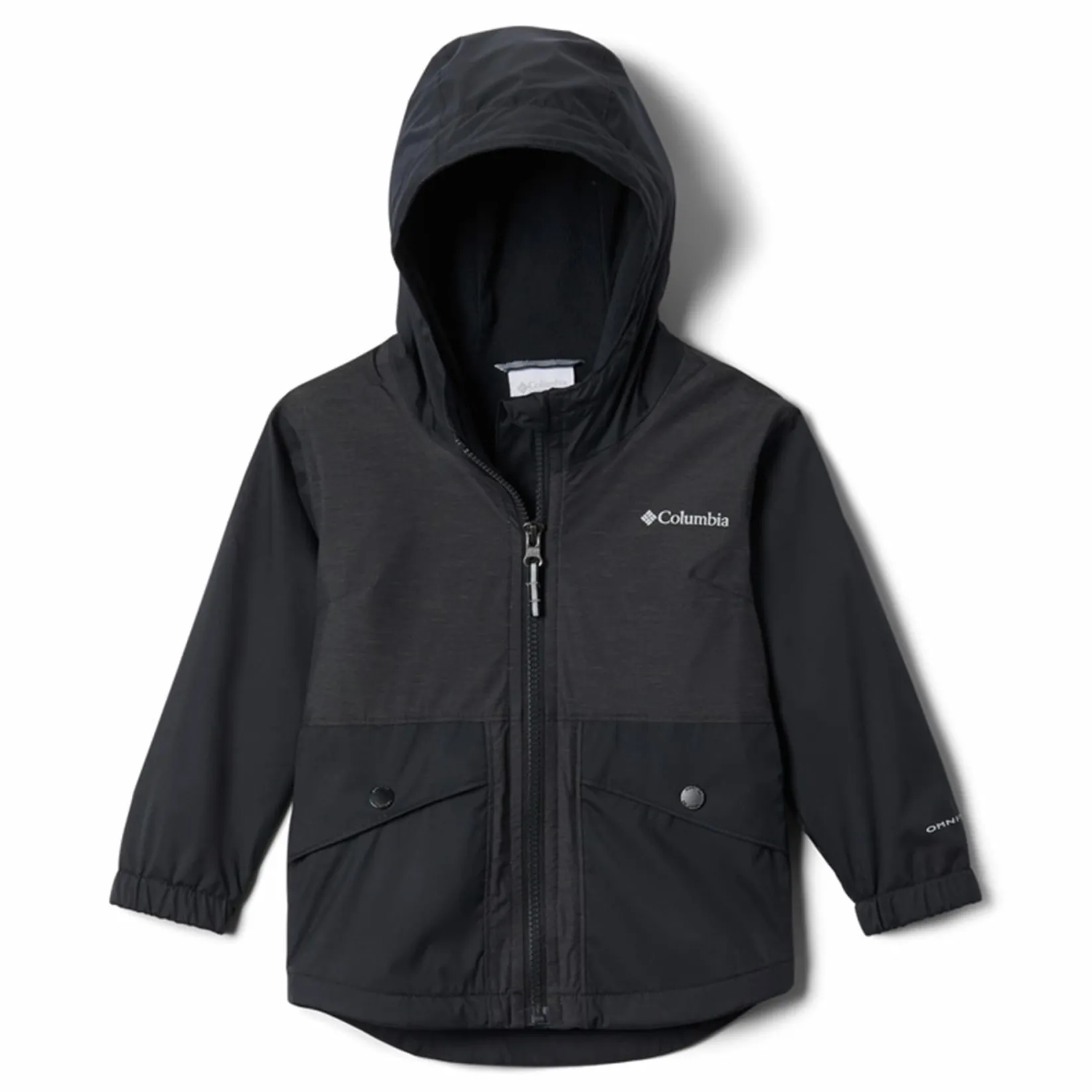 Outerwear|Coats & Jackets>Columbia Rainy Trails Jacket Ii 2-4 Black