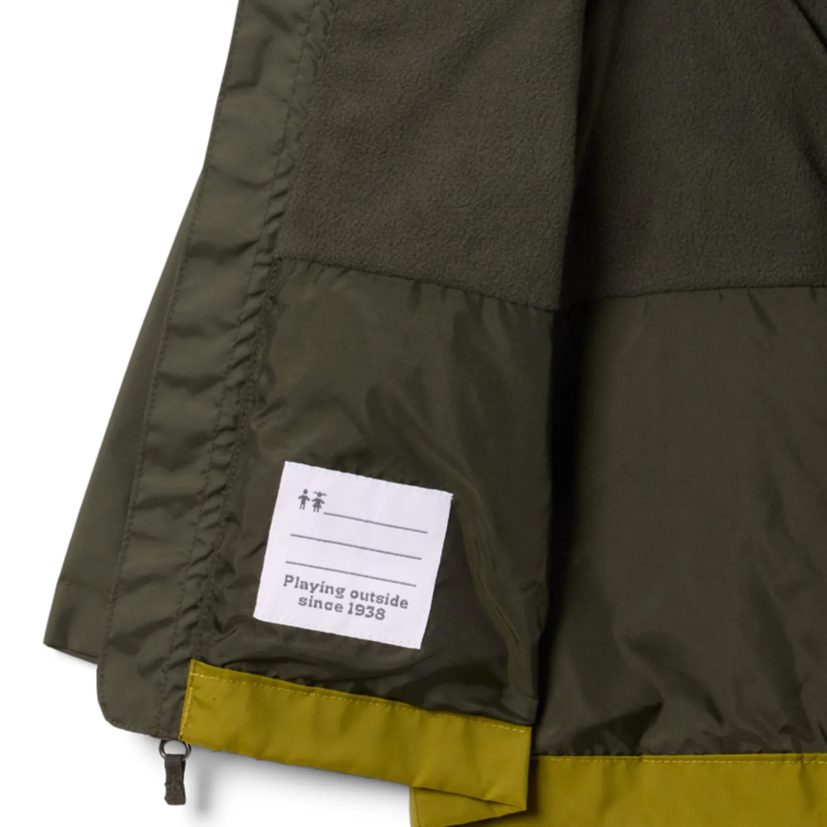 Outerwear|Coats & Jackets>Columbia Rain-zilla Ii Jacket 2-4t Olive