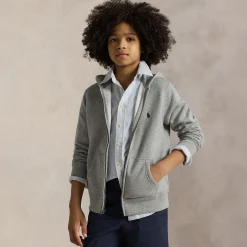 Best Ralph Lauren Zip Hoodie 8-16 Kids/BOY Fleeces And Sweatshirts|Tops