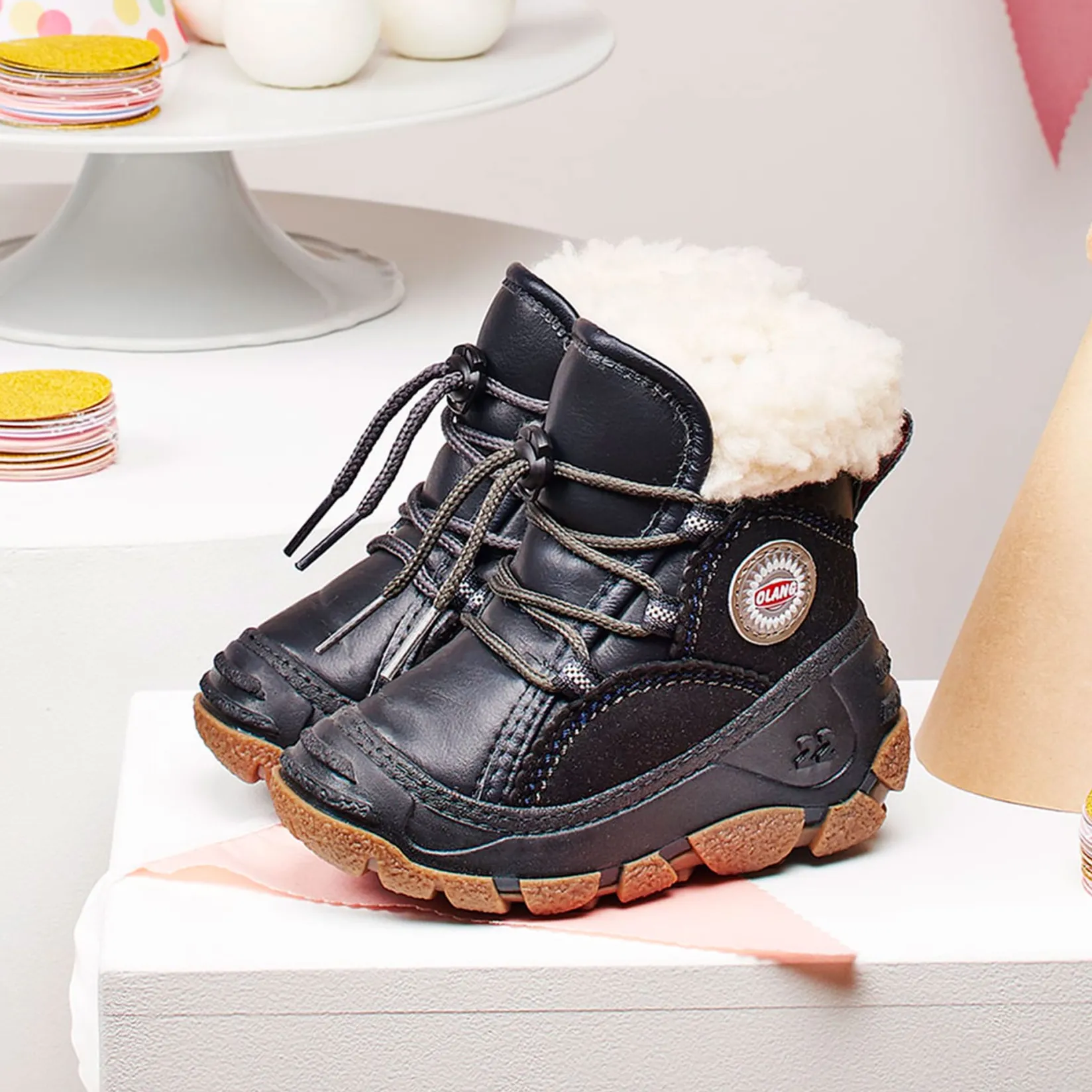 Winter Boots|Boots & Booties>Olang Randa Nero Boots Sizes 19-28 Black