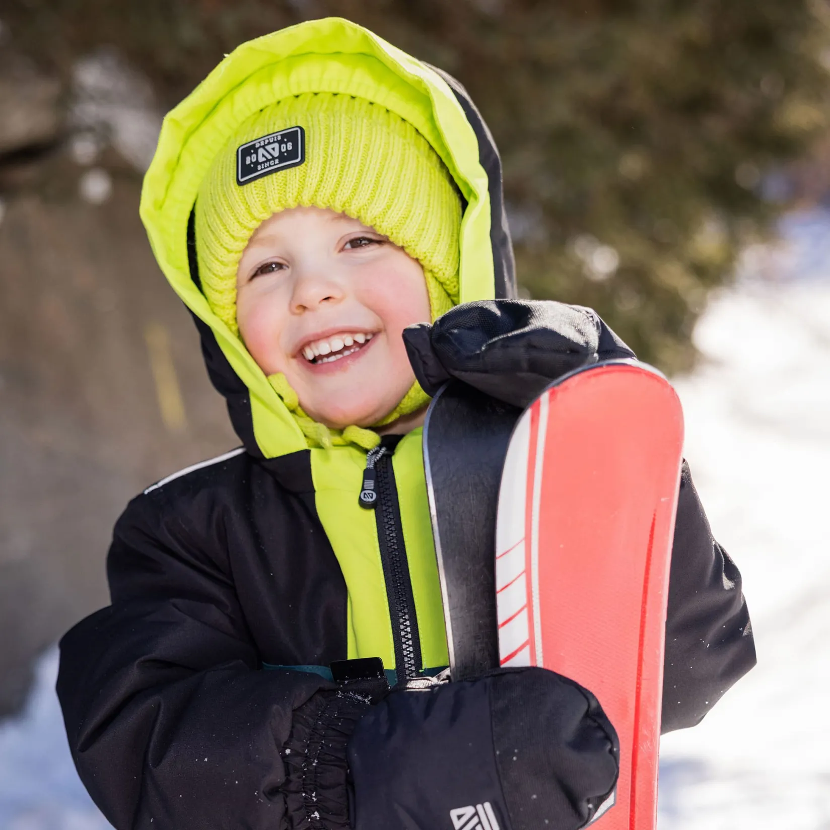 Beanies>Nano Raphael Knit Beanie 2-6 Lime