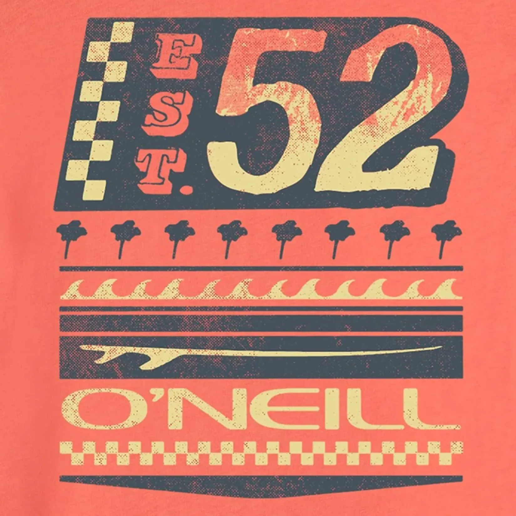 Tops>O'Neill Rays Jersey T-shirt 8-16 Orange