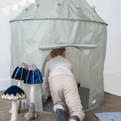 Discount Recycled Fabric Play Tent - Green Kids Tents & Play Mats