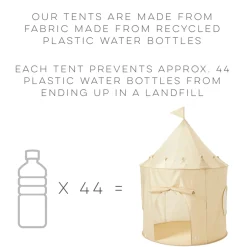 Discount Recycled Fabric Play Tent - Green Kids Tents & Play Mats