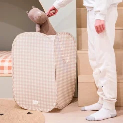 Discount Recycled Pop-Up Laundry Hamper - Gingham Storage