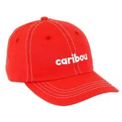 Hats & Caps>Caribou Baseball Cap 4-18m Red