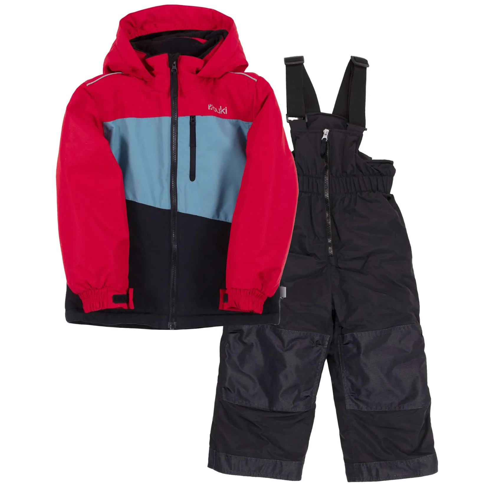 Outerwear|Snowsuits>Buki Bloc Snowsuit 2-8 Red