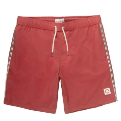Swimsuits>Public Beach Swiming Shorts 8-16y Red