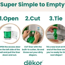 Outlet Refill (4) Eko Plus Diaper Pails