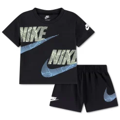 Outfit Sets>Nike Relaxed Jersey Set 12-18m Black