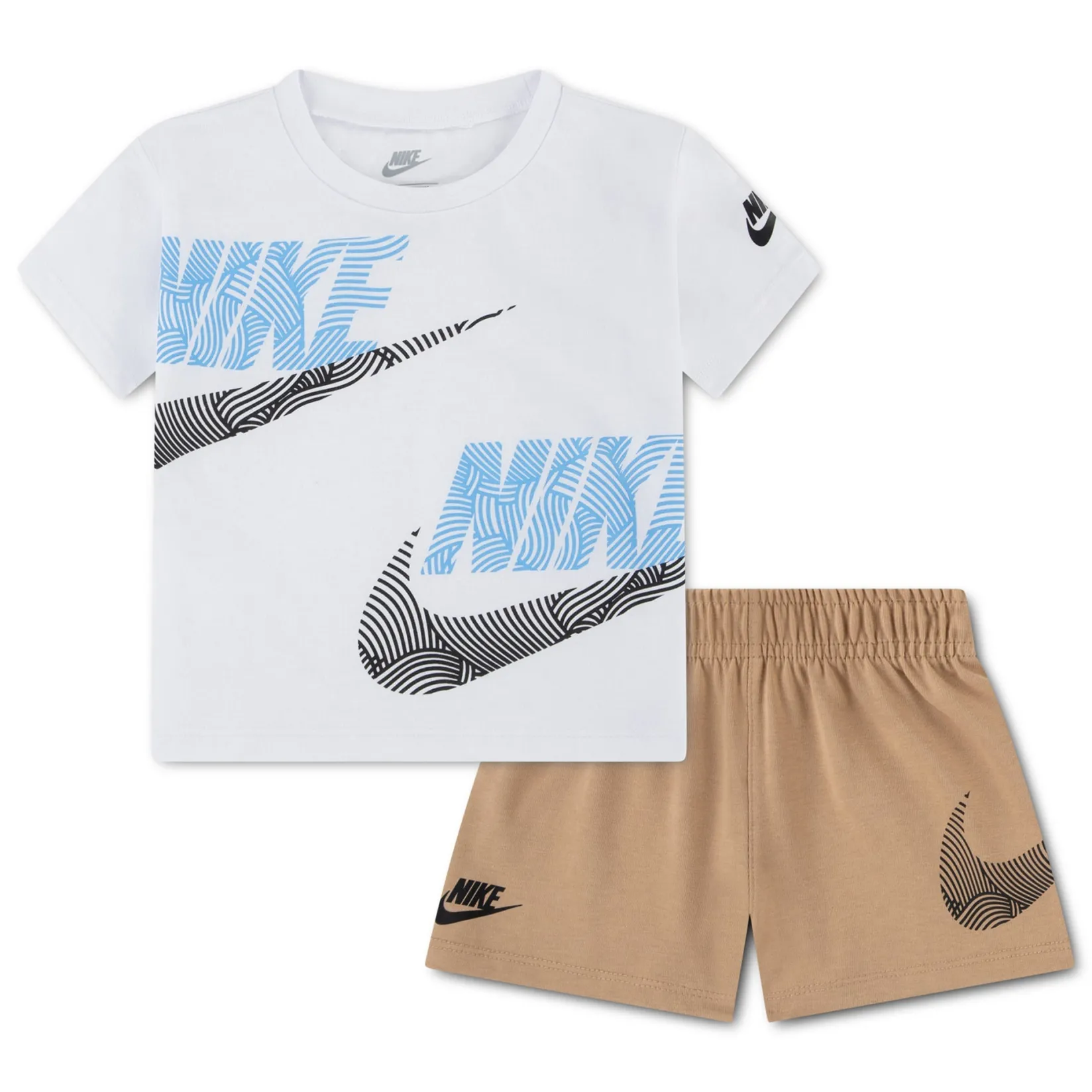 Outfit Sets>Nike Relaxed Jersey Set 12-18m Beige