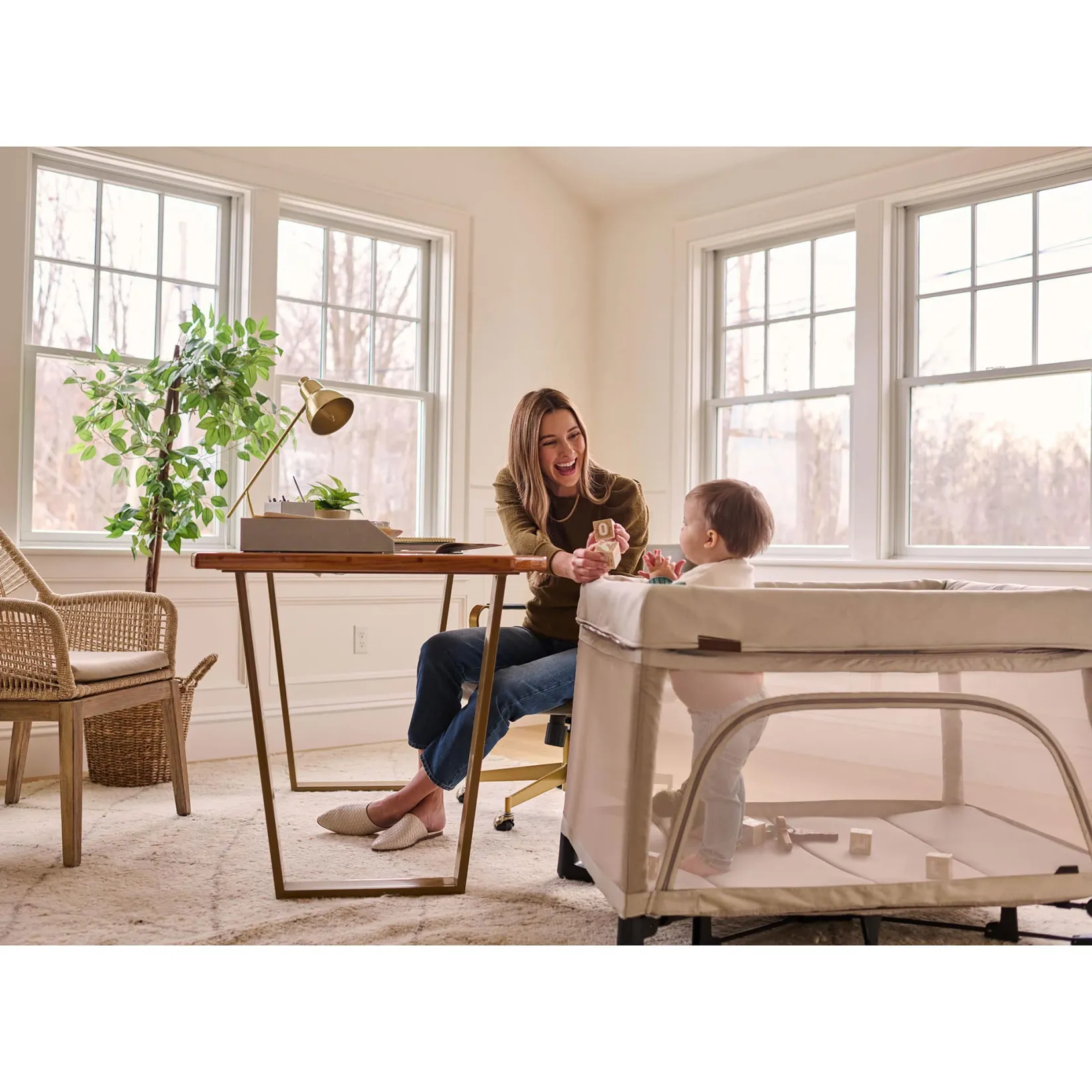 Playards & Bassinets|Playards & Bassinets>UPPAbaby Remi Playard - Charlie