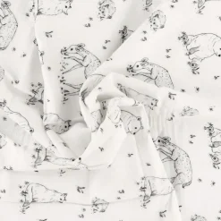 Outlet Reversible Muslin Waffle Blanket - Forest Kids Blankets|Blankets