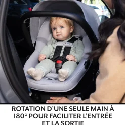 New Revolve180 LiteMax NXT Rotational Car Seat with SensorySoothe - Quartz Kids Car Seats & Booster Seats|Car Seats