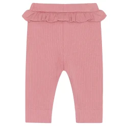 Pants|Tights And Leggings>Fixoni Rib Legging 6-24m Pink