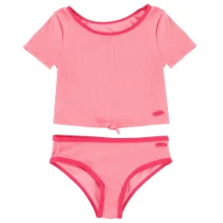 Outlet Ribbed Uv Tankini 2-10 Kids Swimsuits