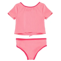 Outlet Ribbed Uv Tankini 2-10 Kids Swimsuits