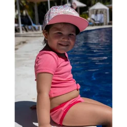 Outlet Ribbed Uv Tankini 2-10 Kids Swimsuits