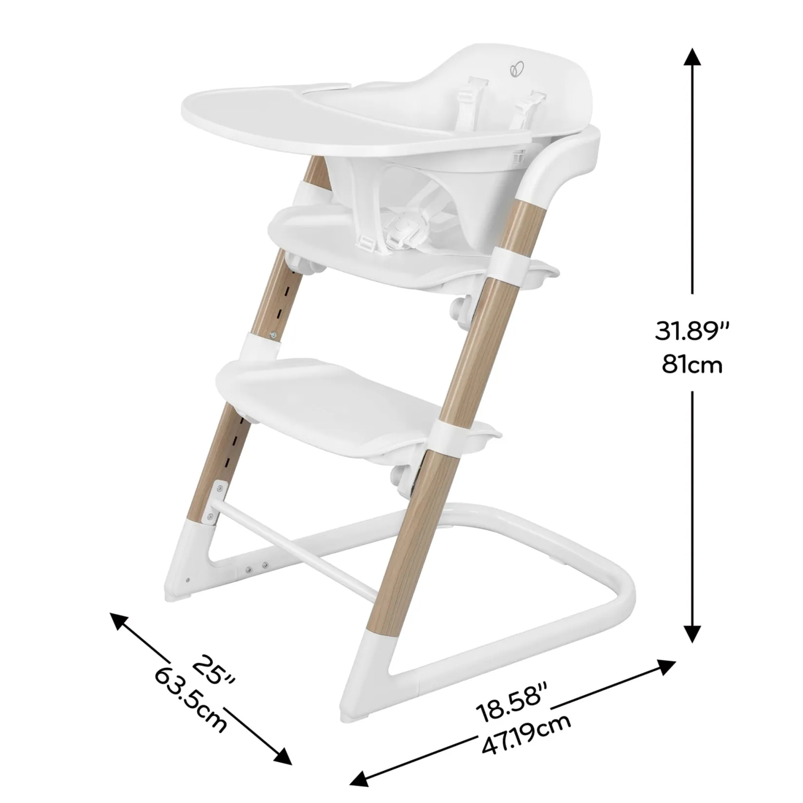 New RightSeat Multistage 3-IN-1 High Chair - Sea Salt White High Chairs & Booster Seats|High Chairs & Booster Seats