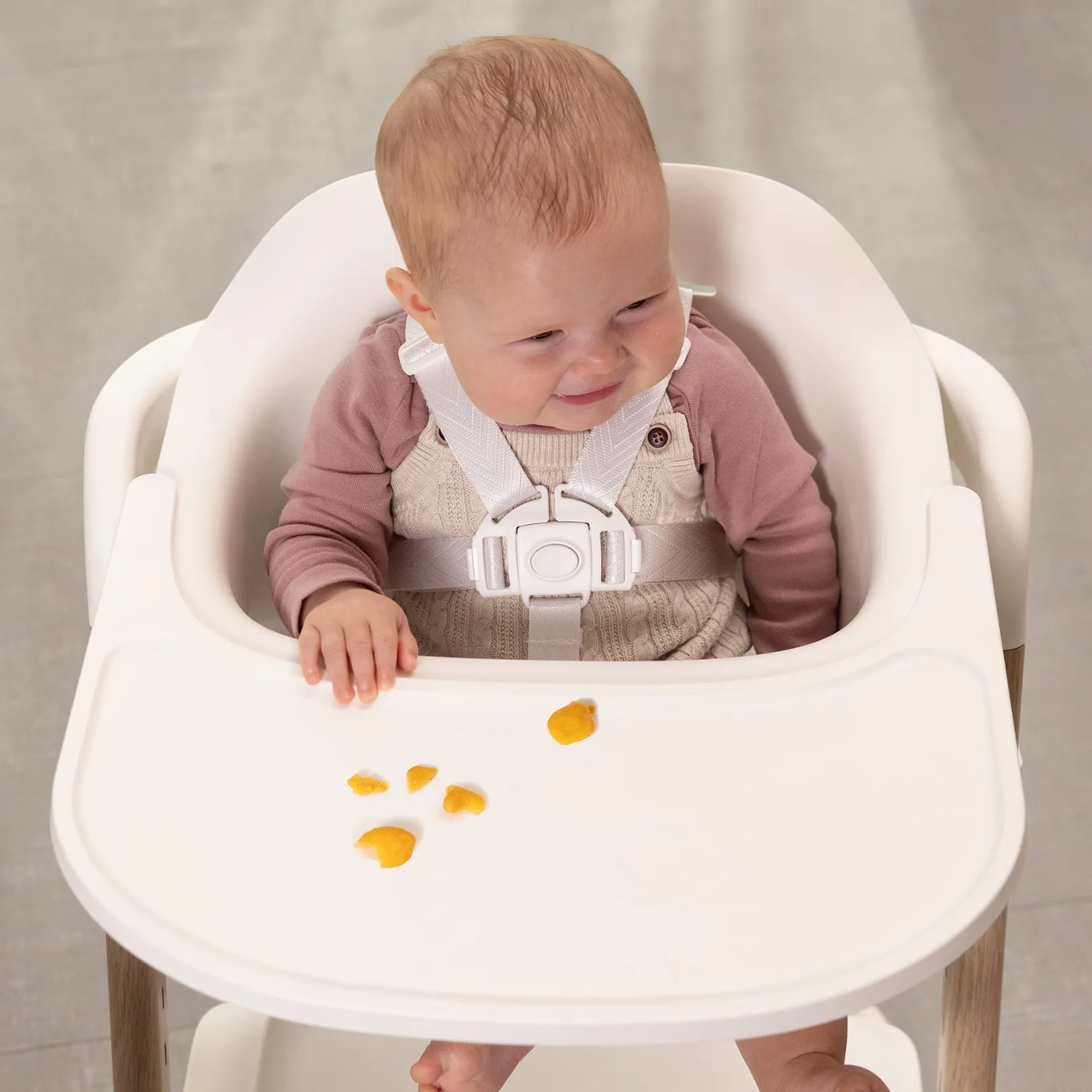 New RightSeat Multistage 3-IN-1 High Chair - Sea Salt White High Chairs & Booster Seats|High Chairs & Booster Seats