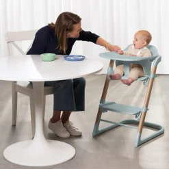 High Chairs & Booster Seats|High Chairs & Booster Seats>Evenflo RightSeat Multistage 3-IN-1 High Chair - Sage Green