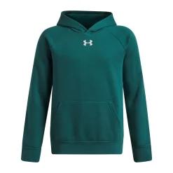 Sportswear|Fleeces And Sweatshirts>Under Armour Rival Fleece Hoodie 8-16 Teal