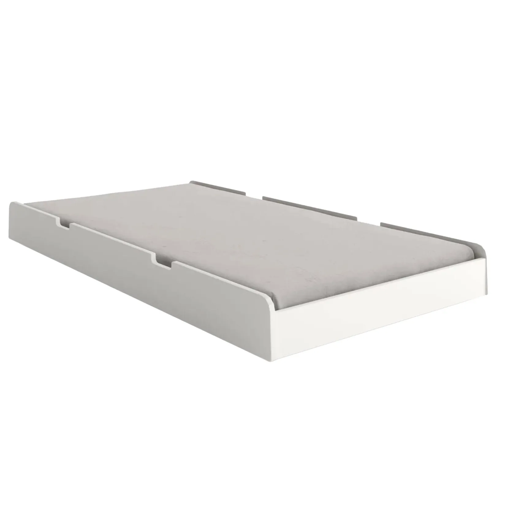 Twin, Full & Queen Beds>Oeuf River Trundle Bed - White