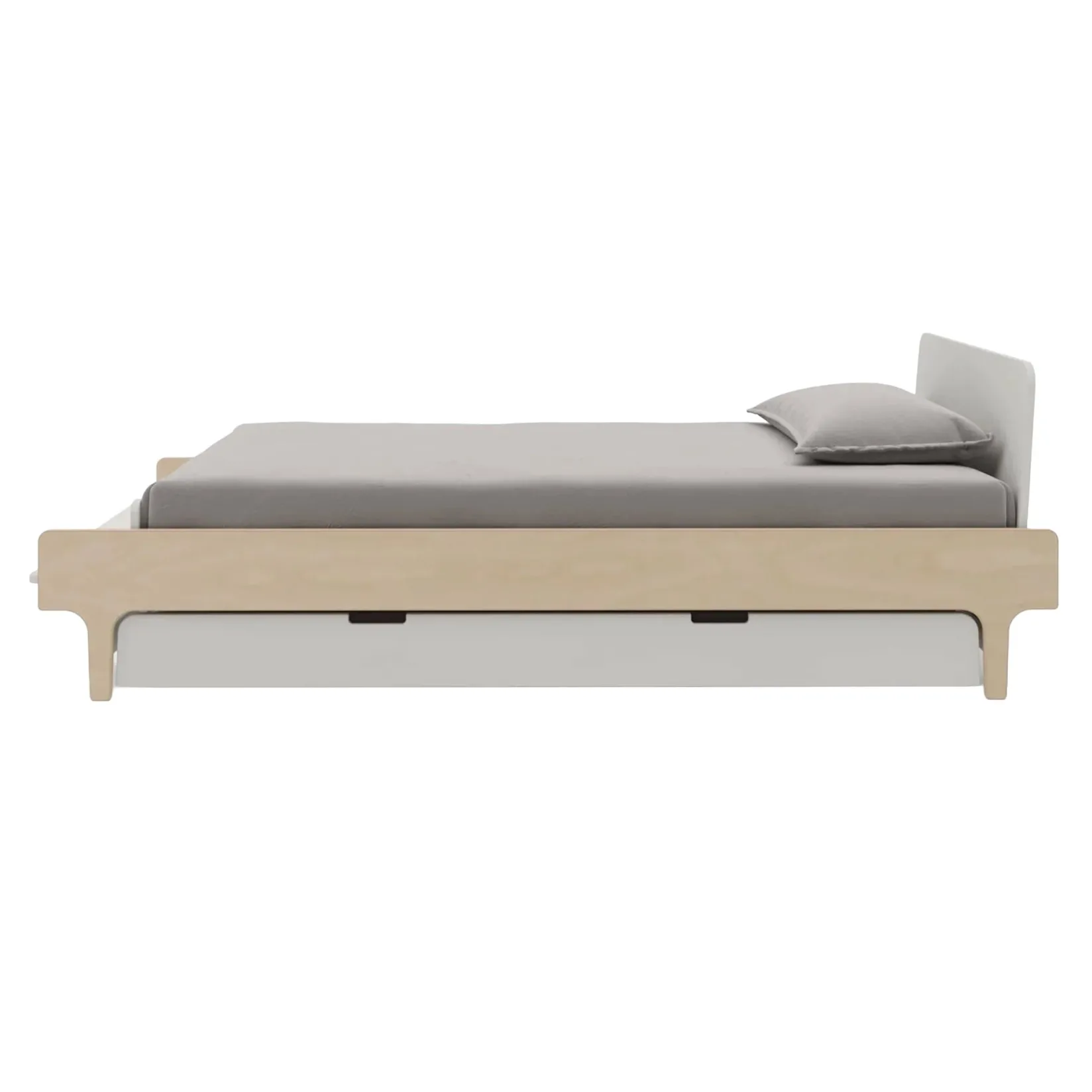 Twin, Full & Queen Beds>Oeuf River Trundle Bed - White
