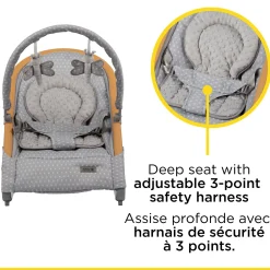 Outlet Rocker Amherst - Grey Swings & Rockers