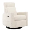Clearance Rocking and Swivel Armchair Nelly - Puppy Pearl - Motorized Electric Gliders & Rocking Chairs|Gliders & Rocking Chairs