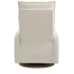 Rocking and Swivel Armchair Arya - Henequen - Motorized Electric Gliders & Rocking Chairs|Gliders & Rocking Chairs