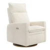 Gliders & Rocking Chairs|Gliders & Rocking Chairs>Jaymar BB Rocking and Swivel Armchair Arya - Puppy Pearl - Motorized Electric