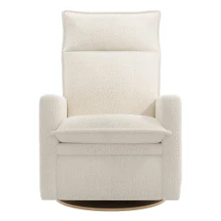 Gliders & Rocking Chairs|Gliders & Rocking Chairs>Jaymar BB Rocking and Swivel Armchair Arya - Puppy Pearl - Motorized Electric