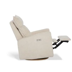 Best Rocking and Swivel Armchair Arya - Puppy Sand - Motorized Electric Gliders & Rocking Chairs|Gliders & Rocking Chairs