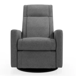 Gliders & Rocking Chairs|Gliders & Rocking Chairs>Jaymar BB Rocking and Swivel Armchair Nelly - Nexus Charcoal / Black
