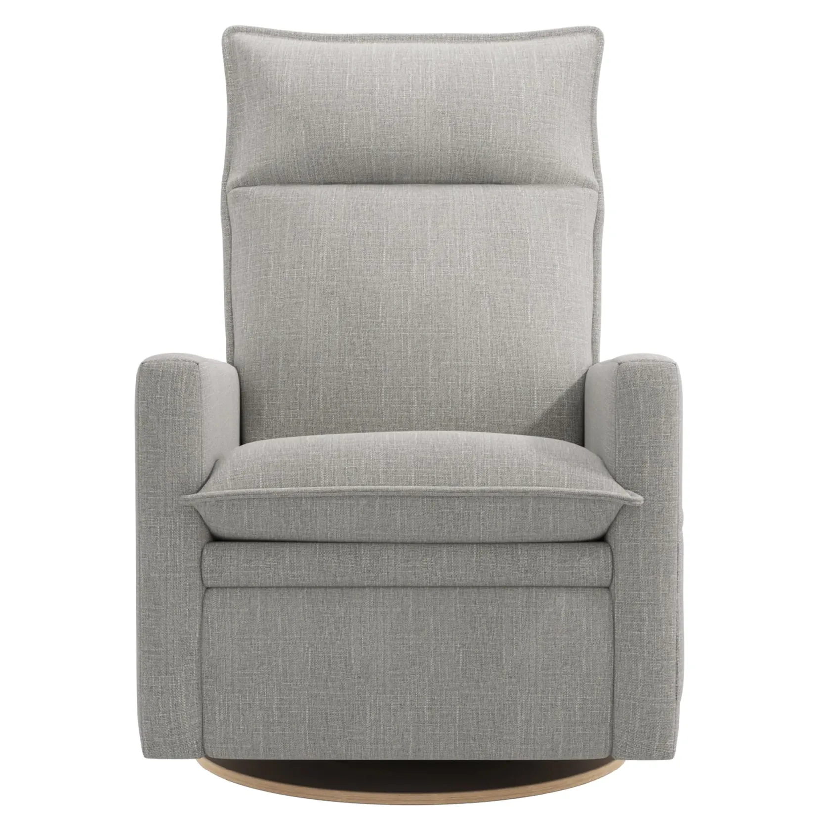 Outlet Rocking and Swivel Armchair Arya - Nubia Silver Gliders & Rocking Chairs|Gliders & Rocking Chairs