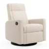 Sale Rocking and Swivel Armchair Nelly - Beyond Sheep Cream / Black Gliders & Rocking Chairs|Gliders & Rocking Chairs