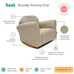 Gliders & Rocking Chairs|Gliders & Rocking Chairs>Keet Rocking chair for toddlers - Latte