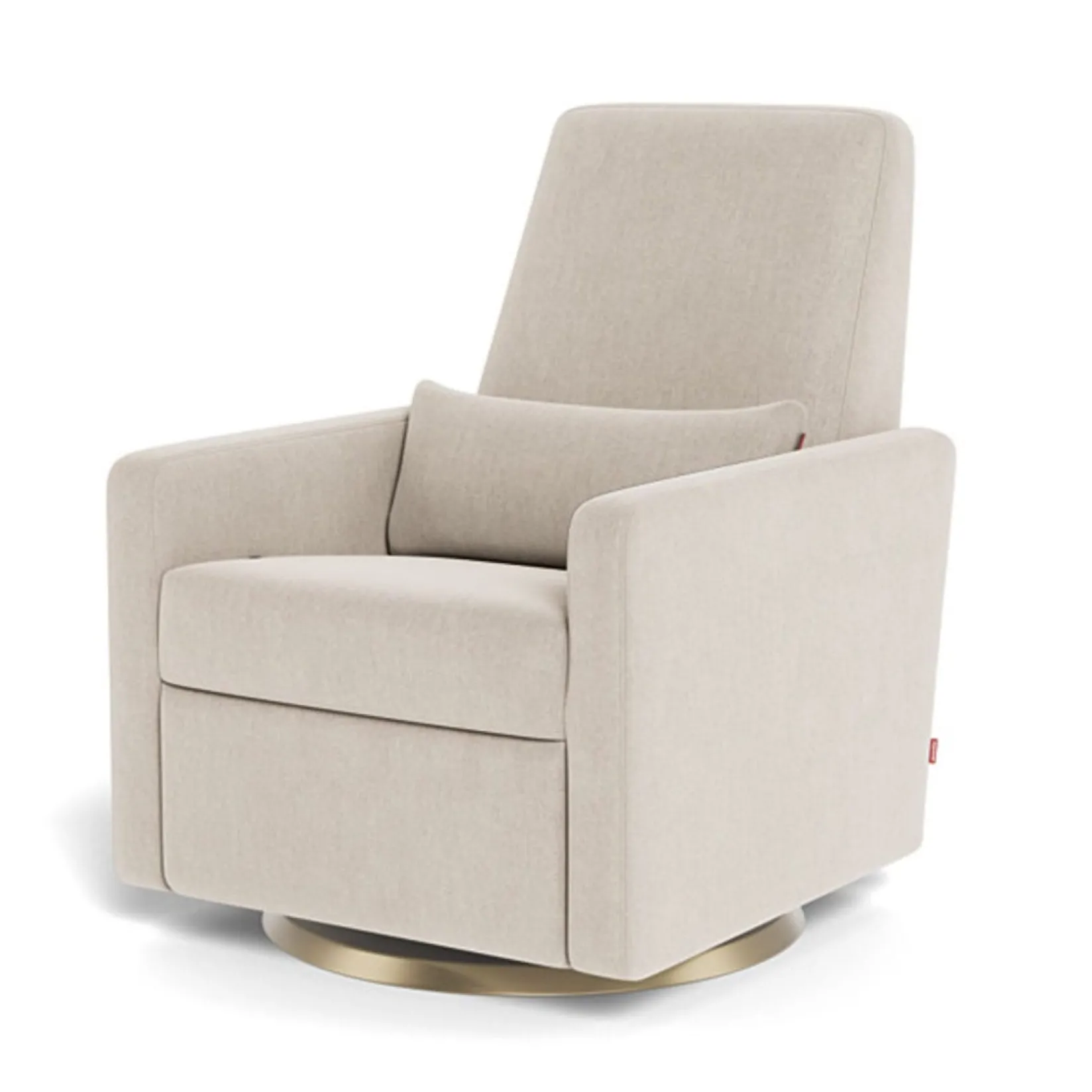 Gliders & Rocking Chairs|Gliders & Rocking Chairs>Monte Rocking Glider Recliner Armchair Grano - Dune / Gold