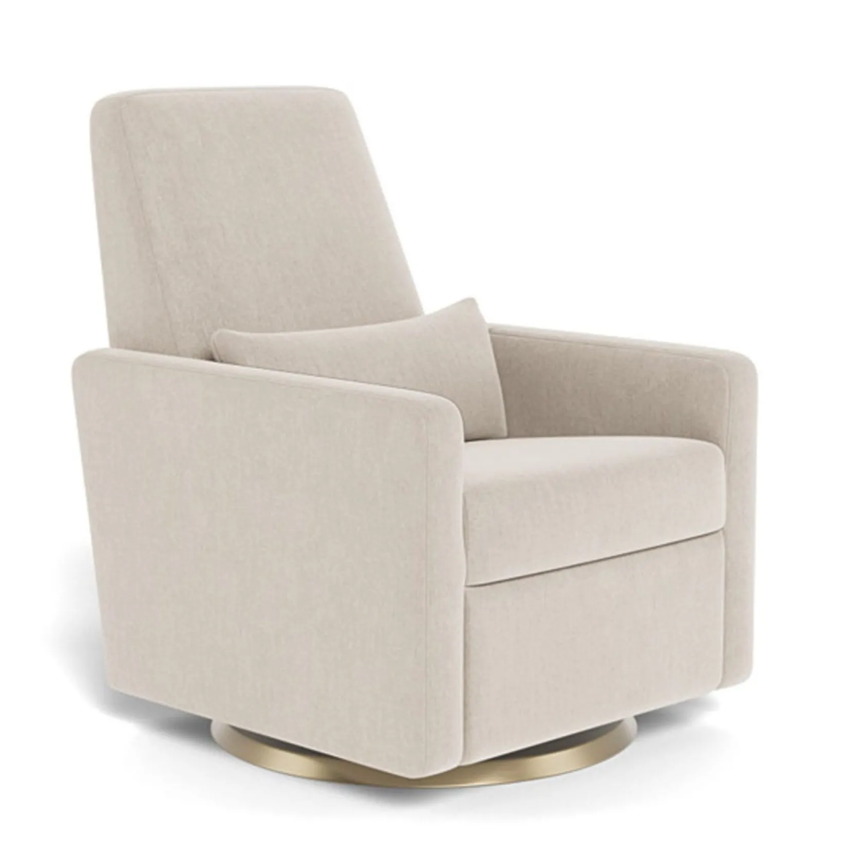 Gliders & Rocking Chairs|Gliders & Rocking Chairs>Monte Rocking Glider Recliner Armchair Grano - Dune / Gold