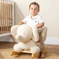 Clearance Rocking Toy - Elephant Ecru Swings & Rockers