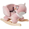 Swings & Rockers>Nattou Rocking Toy Fox Alice - Pink