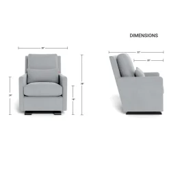 Hot Rockingchair Comos Dune Walnut Gliders & Rocking Chairs|Gliders & Rocking Chairs