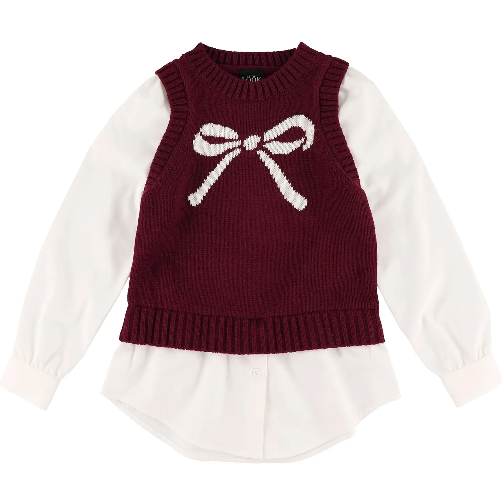 Tops>Look Romance Fooler Shirt 7-14